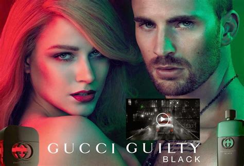 chris evans gucci guilty black|Chris Evans Gucci commercial.